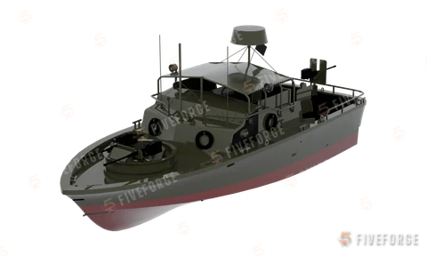 Kurtz 31 Patrol Boat in GTA 5