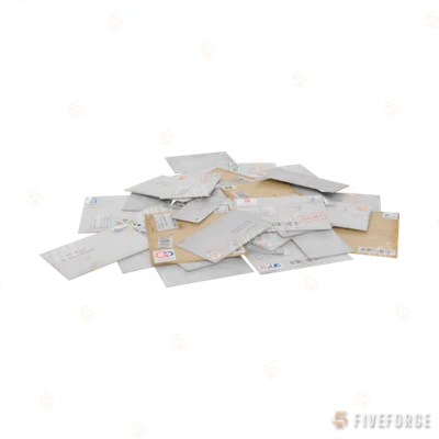 h4_prop_h4_pile_letters_01a GTA 5 object
