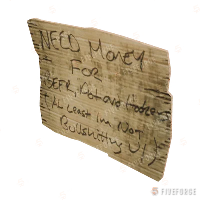 prop_beggers_sign_01 GTA 5 object