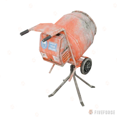 prop_cementmixer_02a GTA 5 object