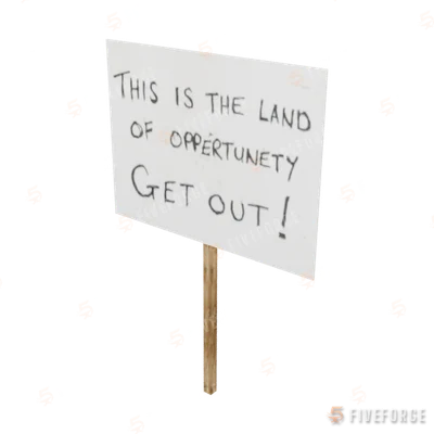 prop_cs_protest_sign_01 GTA 5 object