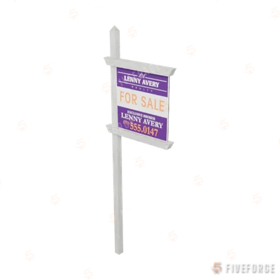 prop_forsale_lenny_01 GTA 5 object