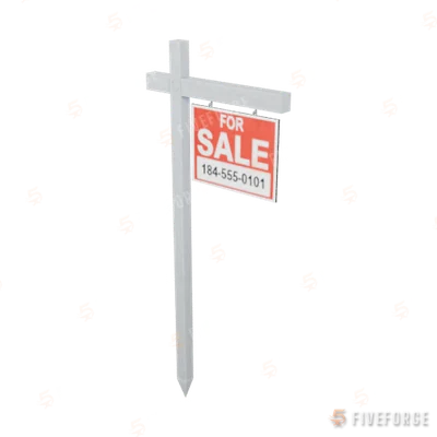 prop_forsale_sign_02 GTA 5 object
