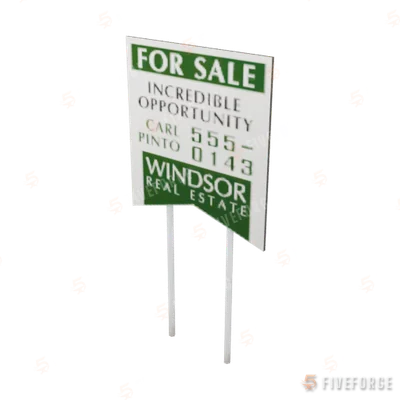 prop_forsale_sign_07 GTA 5 object