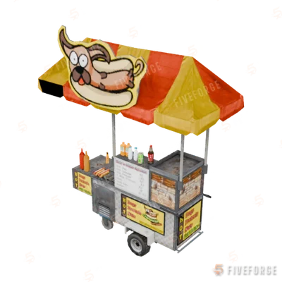 prop_hotdogstand_01 GTA 5 object