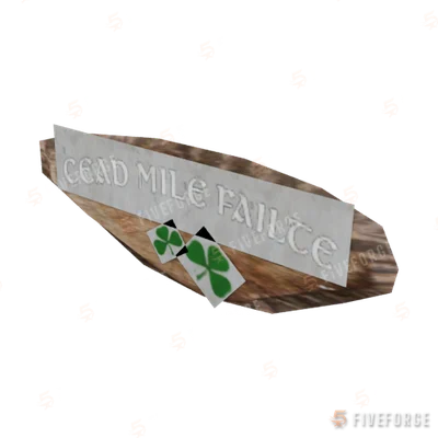 prop_irish_sign_03 GTA 5 object