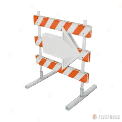 prop_mp_arrow_barrier_01 GTA 5 object