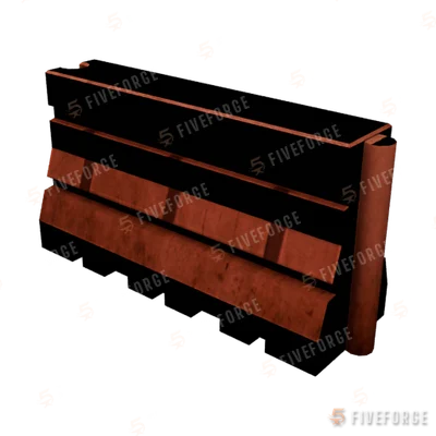 prop_plas_barier_01a GTA 5 object