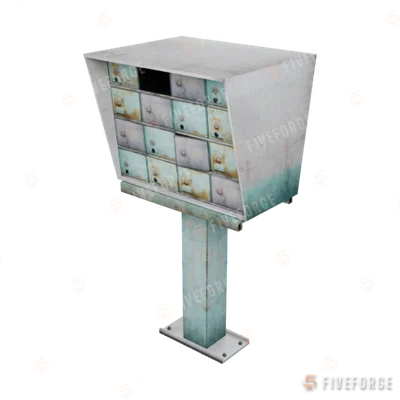 prop_postbox_ss_01a GTA 5 object
