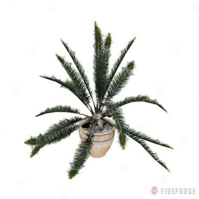 prop_pot_plant_01c GTA 5 object