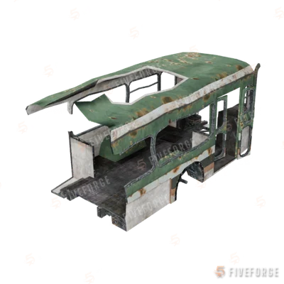 prop_rub_buswreck_01 GTA 5 object