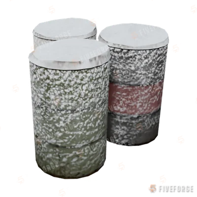 prop_snow_barrel_pile_03 GTA 5 object