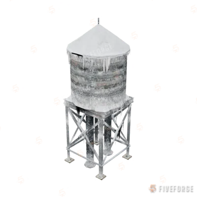 prop_snow_watertower01 GTA 5 object