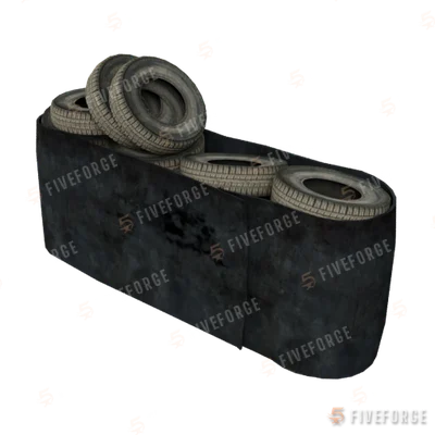 prop_tyre_wall_01b GTA 5 object