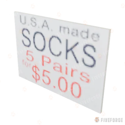 prop_venice_sign_12 GTA 5 object