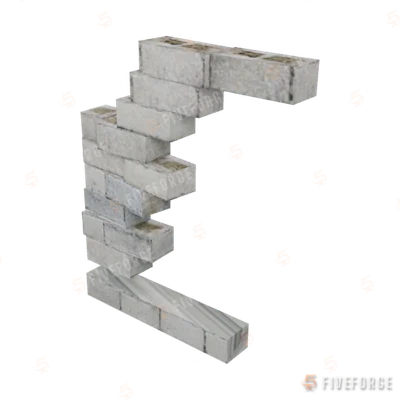 prop_wallchunk_01 GTA 5 object