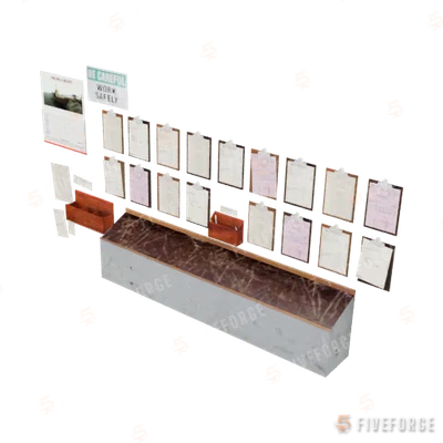prop_workwall_01 GTA 5 object