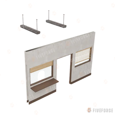 v_34_partwall GTA 5 object