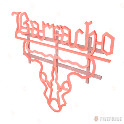 v_ret_neon_baracho GTA 5 object