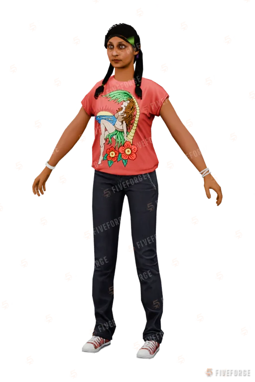 Youthful GTA 5 ped