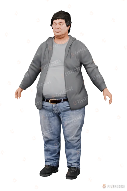 Relaxed GTA 5 ped