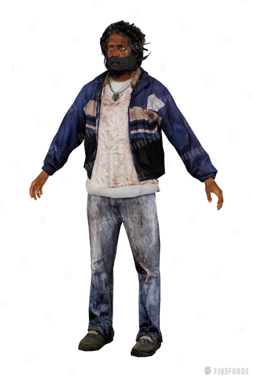 Homeless GTA 5 ped