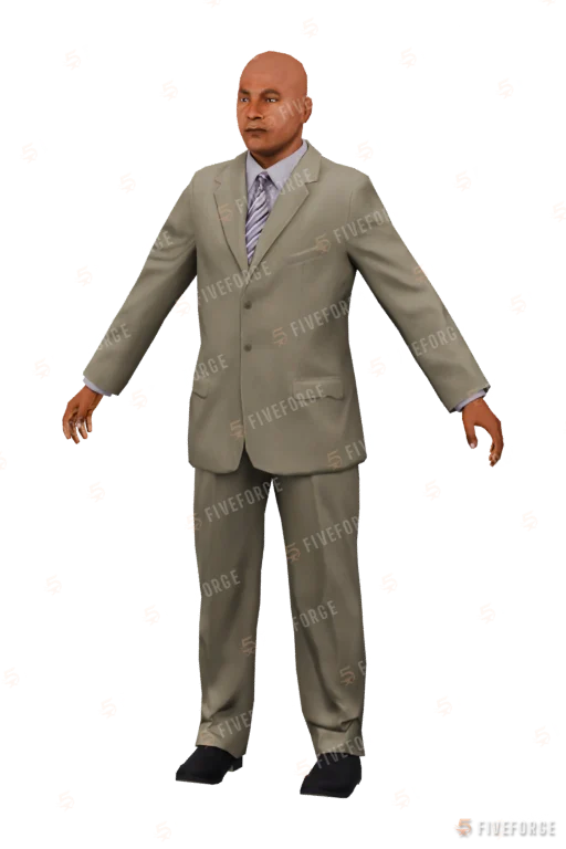 Suited GTA 5 ped