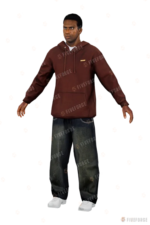 Hooded GTA 5 ped