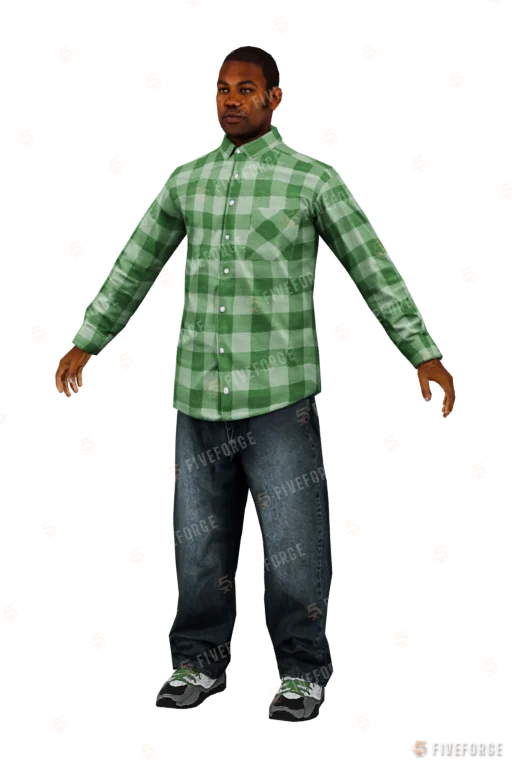 Davis Families (g_m_y_famdnf_01) GTA 5 ped