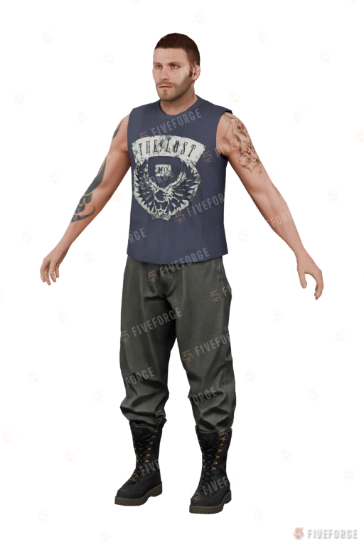 Lost Officer (g_m_y_lost_01) GTA 5 ped