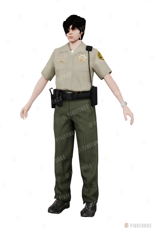 Blaine County Sheriff (s_f_y_sheriff_01) GTA 5 ped