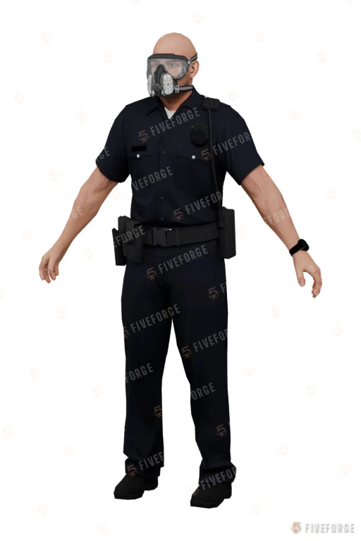 s_m_m_cop_01 (s_m_m_cop_01) GTA 5 ped