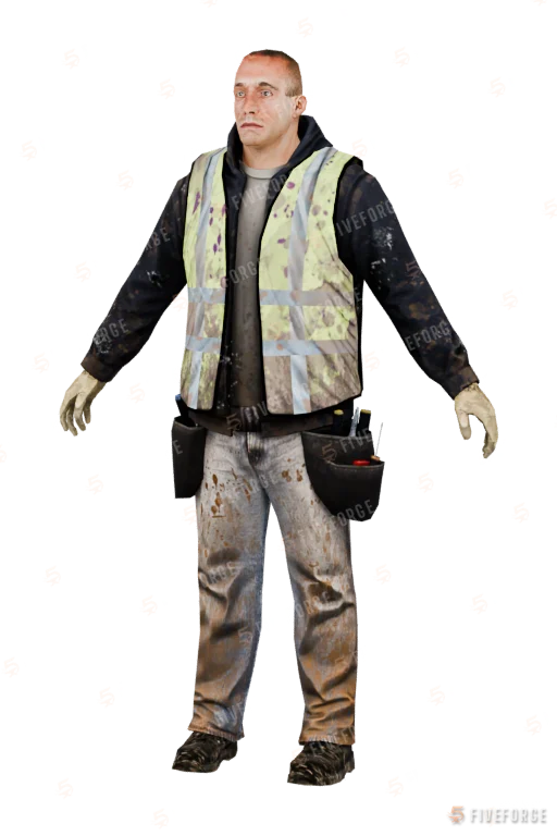 Dockworker (s_m_y_dockwork_01) GTA 5 ped