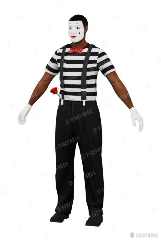 Mime (s_m_y_mime) GTA 5 ped