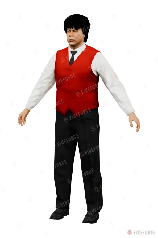 Valet (s_m_y_valet_01) GTA 5 ped